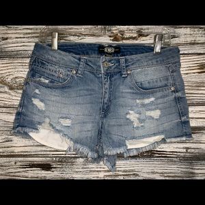 Jean shorts,